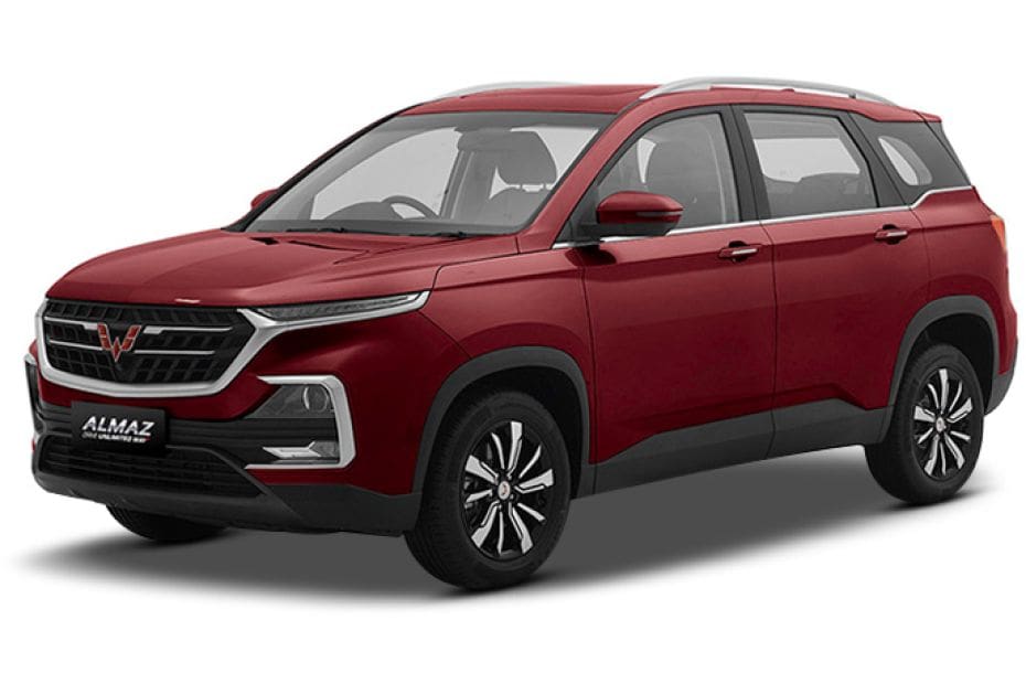 Wuling Almaz Carnelian Red